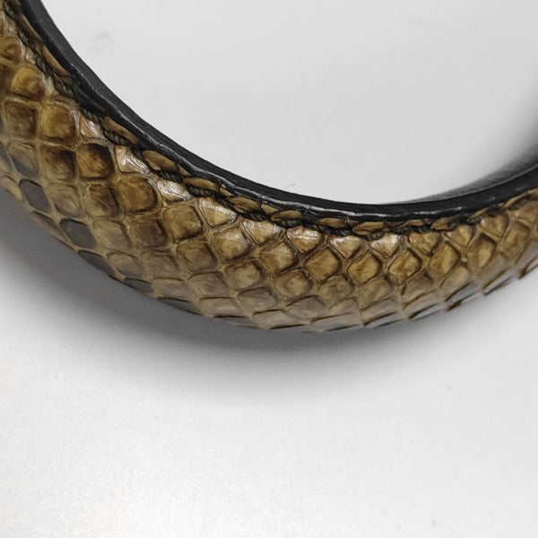 Python Shoulder Bag Brown