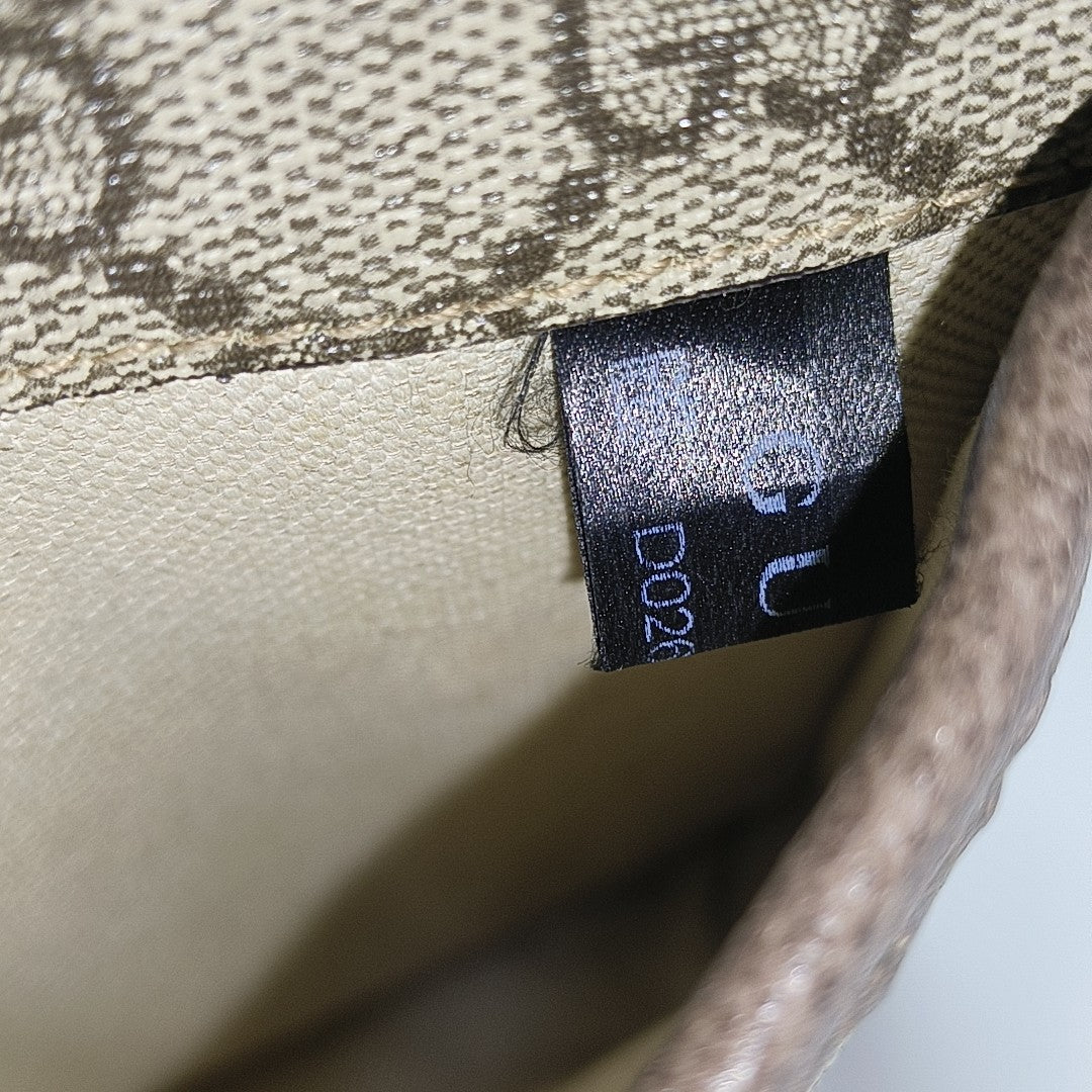 Neo Vintage Monogram Coated Canvas Beige