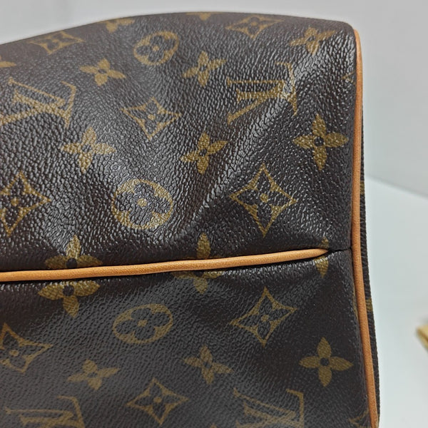 PALERMO PM Monogram Coated Canvas Brown