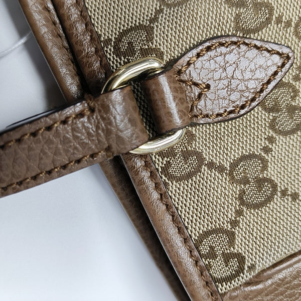 Bree Monogram Coated Canvas Beige