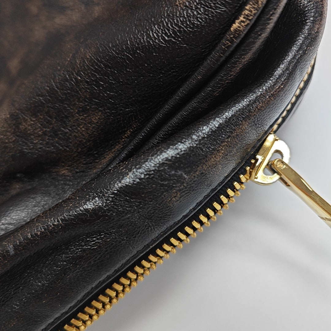 Beau Large Lambskin Brown