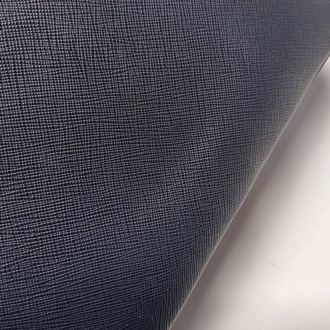 Promenade Small Saffiano Calfskin Blue