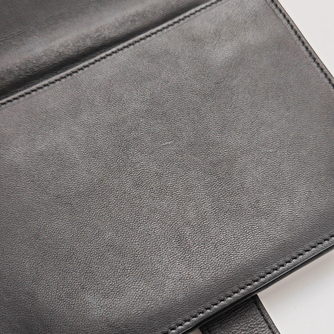 Lambskin Shoulder Bag Black