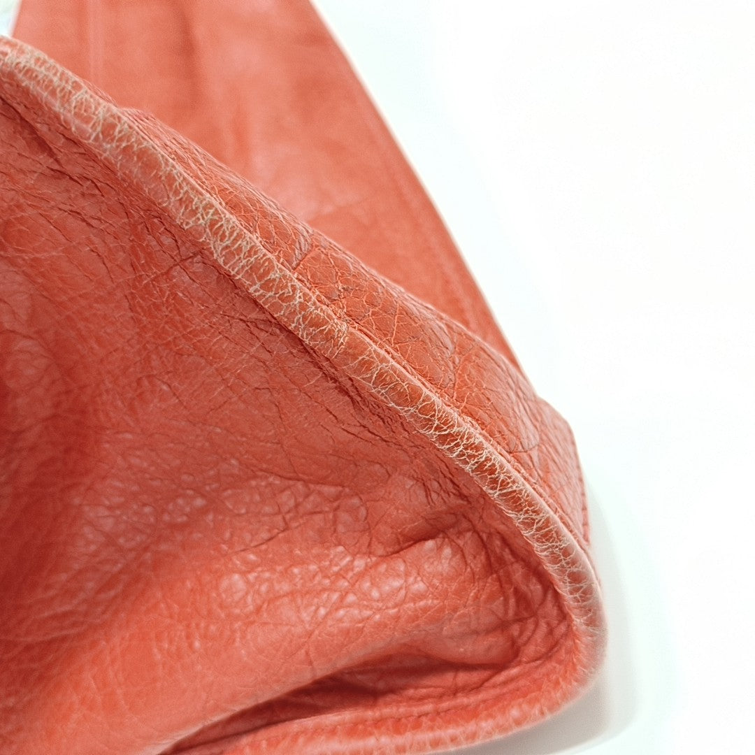 Classic City Medium Lambskin Orange