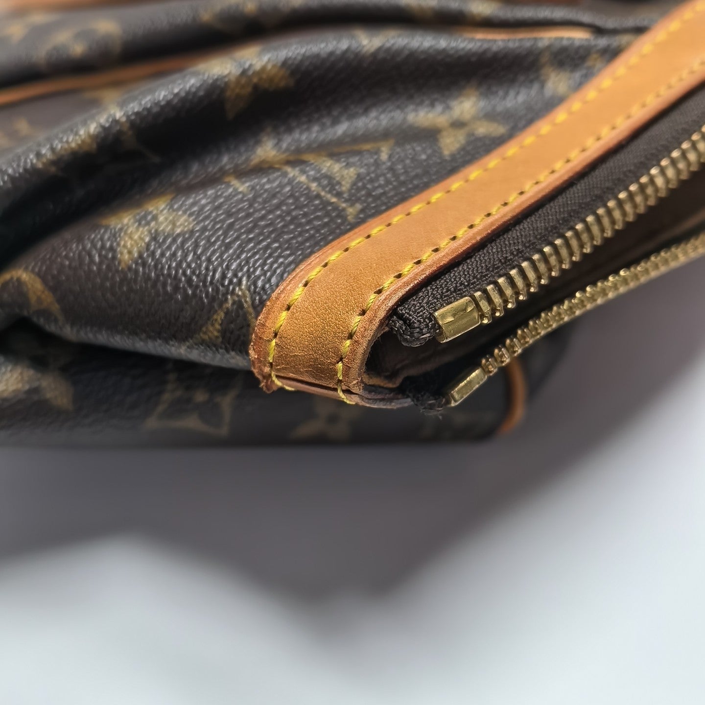 TIVOLI GM Monogram Coated Canvas Brown