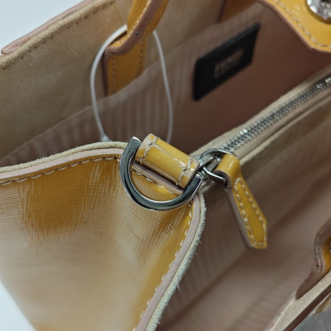 2 Jours Small Calfskin Yellow