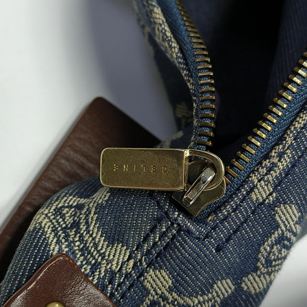 Denim Shoulder Bag Blue