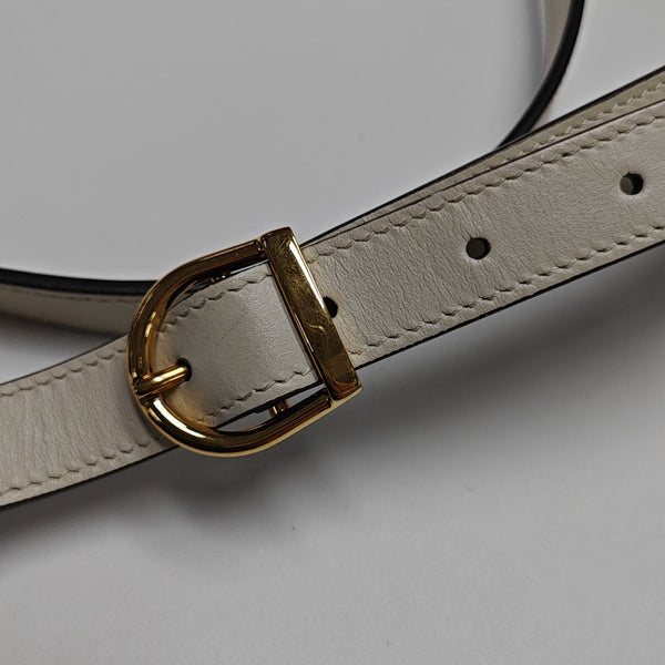 Zumi Small Calfskin White