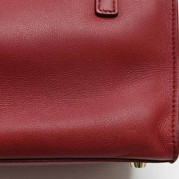Calfskin Tote Bag Red