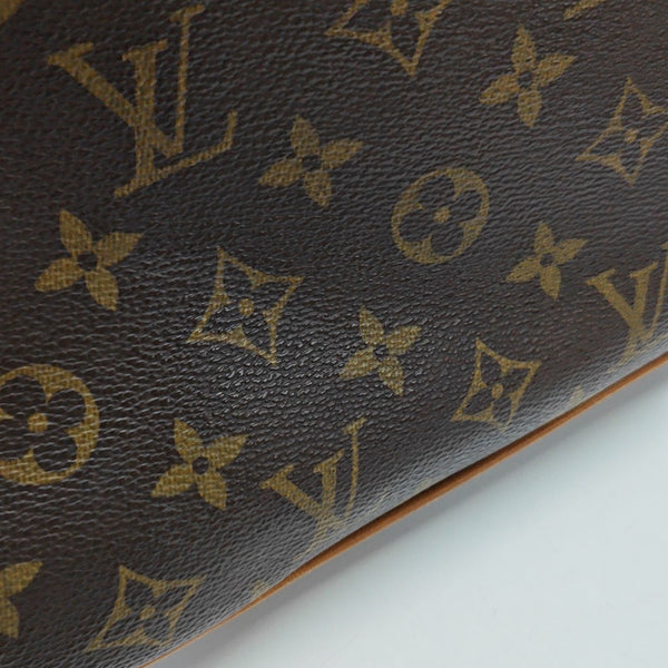 HUDSON GM Monogram Coated Canvas Brown