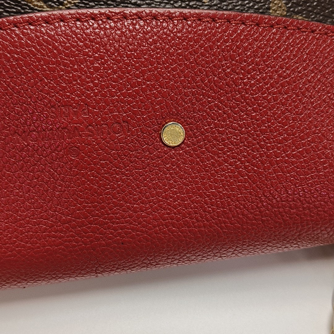 SAINT PLACIDE Monogram Coated Canvas Brown