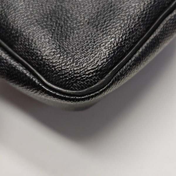 REM Damier Graphite Coated Canvas Gray