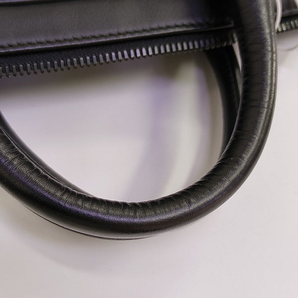 Calfskin Shoulder Bag Black