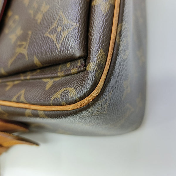 VIVA CITE Monogram Coated Canvas Brown