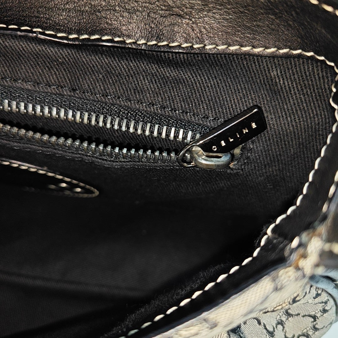 Canvas Top Handle Bag Gray