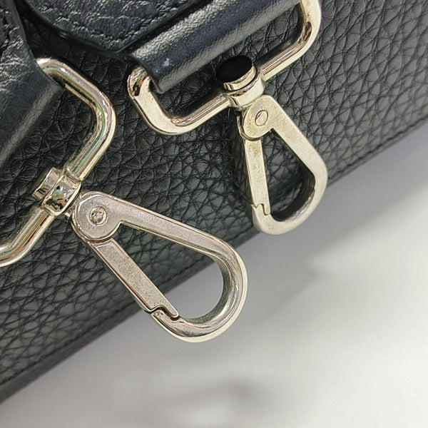 Peekaboo Medium Calfskin Black