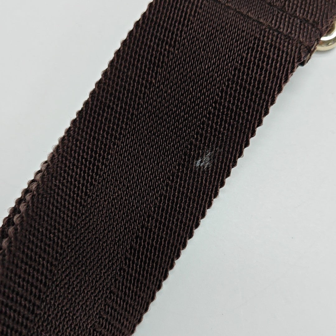 GG Supreme Monogram Coated Canvas Brown
