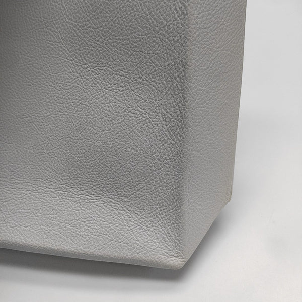 Shopping Bag Calfskin White