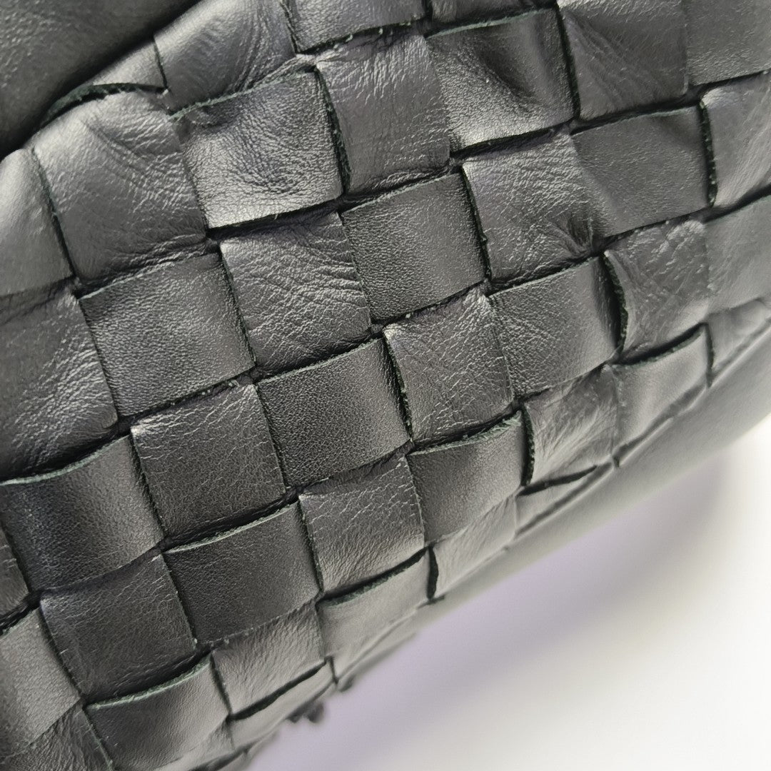 Calfskin Backpack Medium Black