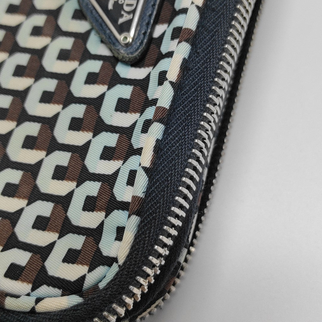Nylon Shoulder Bag Blue