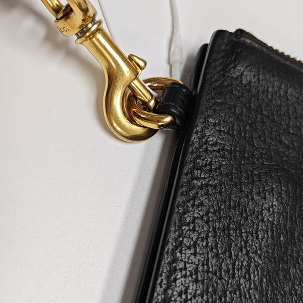 Bee Web Calfskin Black