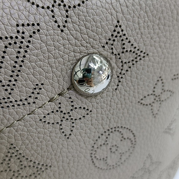 BELLA Monogram Calfskin Gray