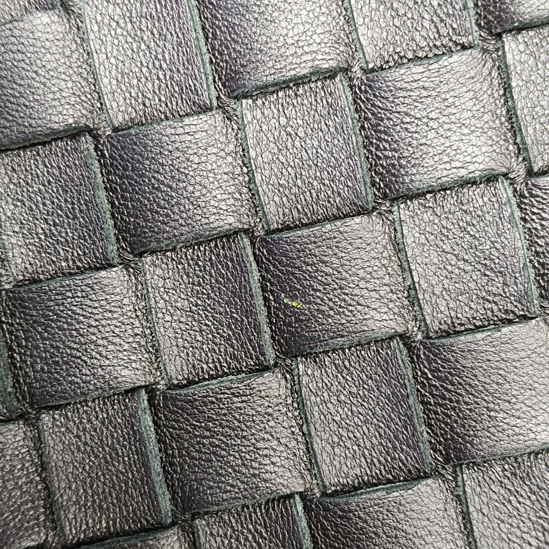 Lambskin Top Handle Bag Black