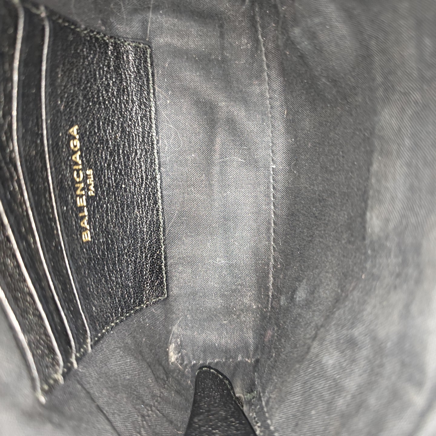 Calfskin Shoulder Bag Black