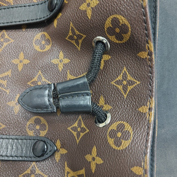 CHRISTOPHER PM Monogram Coated Canvas Brown