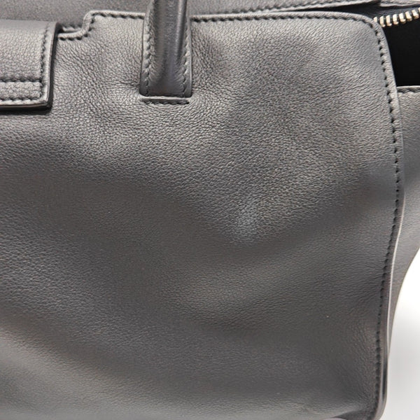 DOWNTOWN CABAS Calfskin Black
