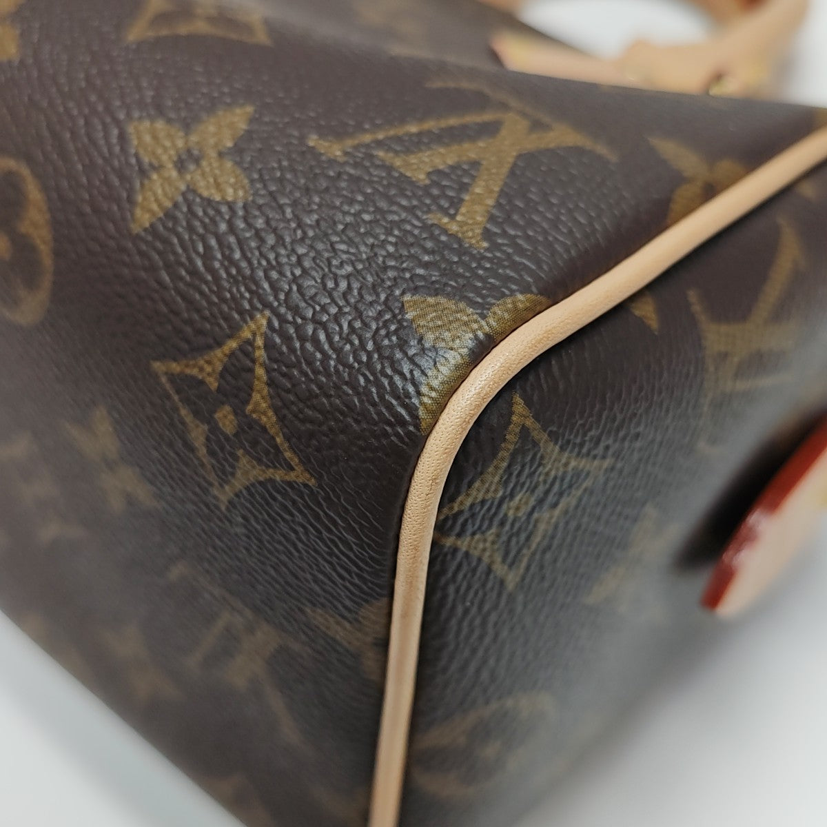 SPEEDY 20 Monogram Coated Canvas Brown