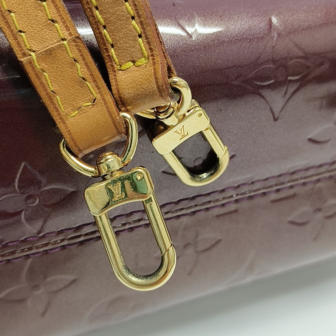 ROXBURY Monogram Patent Leather Red