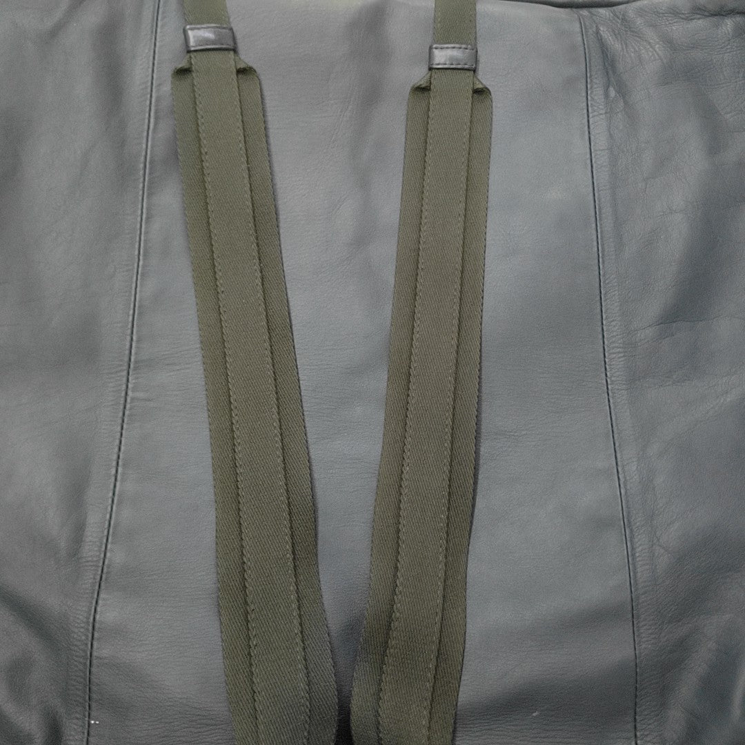 Calfskin Backpack Blue