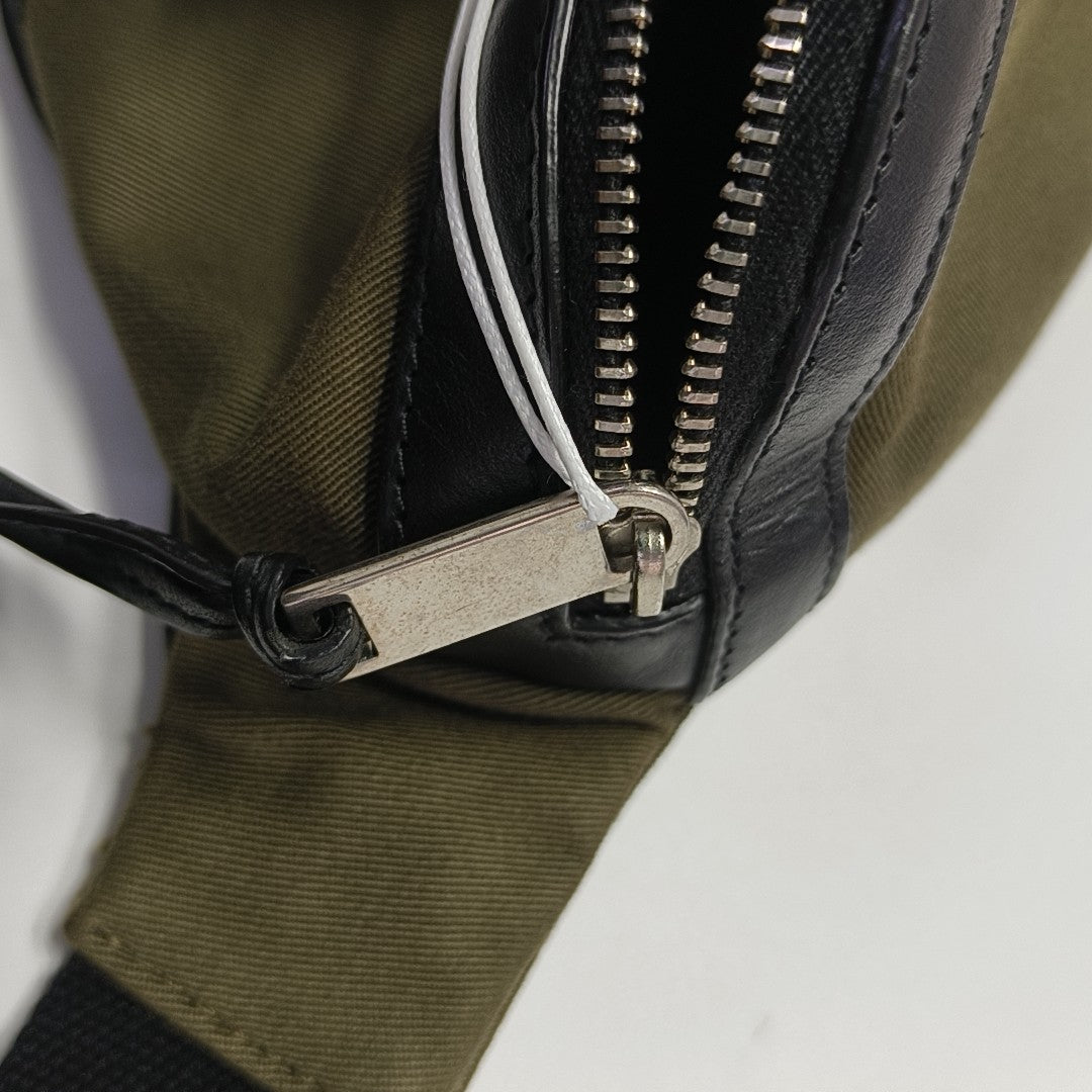 Fabric Belt Bag Green