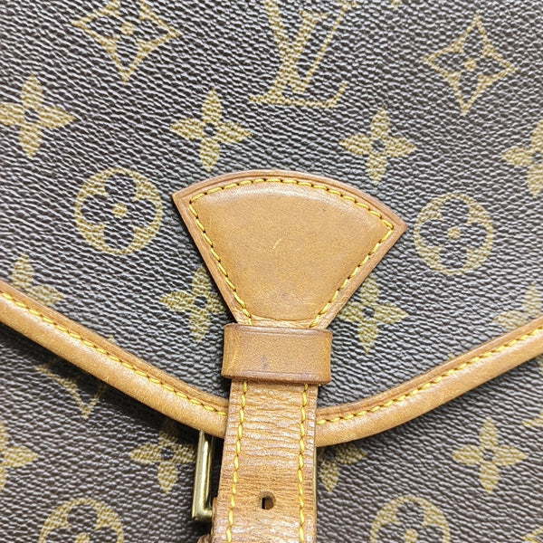 BEL AIR Monogram Coated Canvas Brown