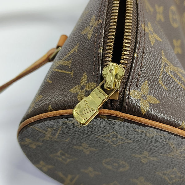 PAPILLON 30 Monogram Coated Canvas Brown