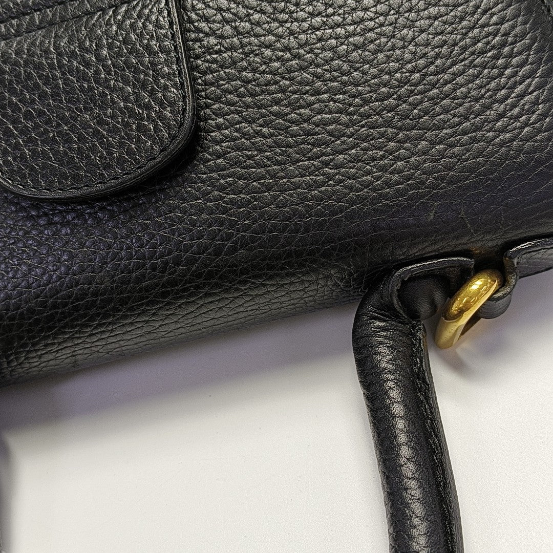 Brillant Small Calfskin Black