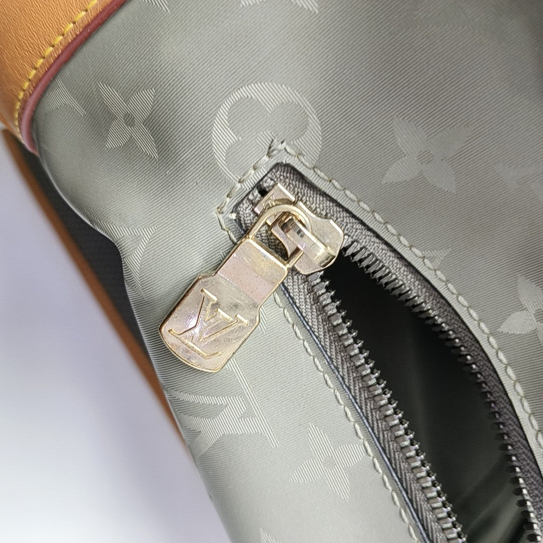 Monogram Coated Canvas PM Gray