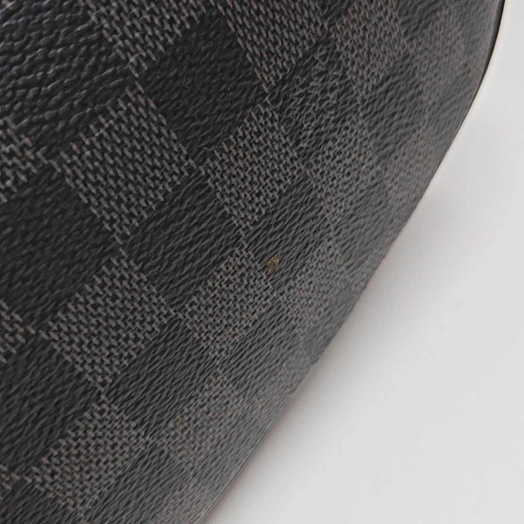 CHRISTOPHER MM Damier Graphite Coated Canvas Gray