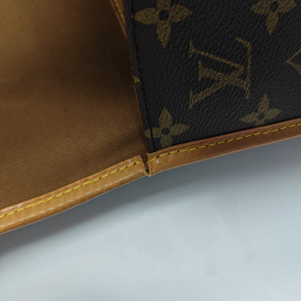 BEL AIR GM Monogram Coated Canvas Brown
