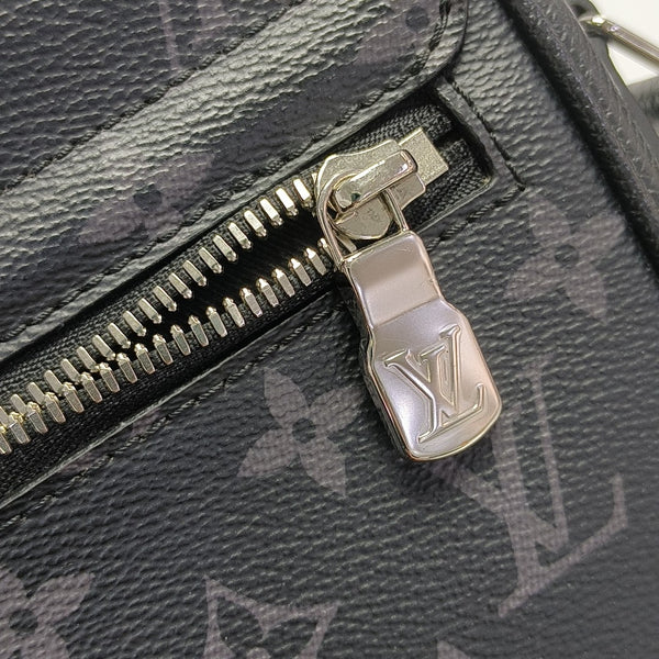 TAIGARAMA Monogram Coated Canvas Black
