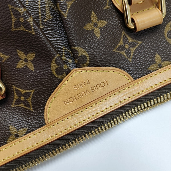 PALERMO PM Monogram Coated Canvas Brown