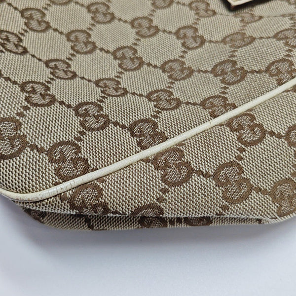 Monogram Canvas Tote Bag Beige