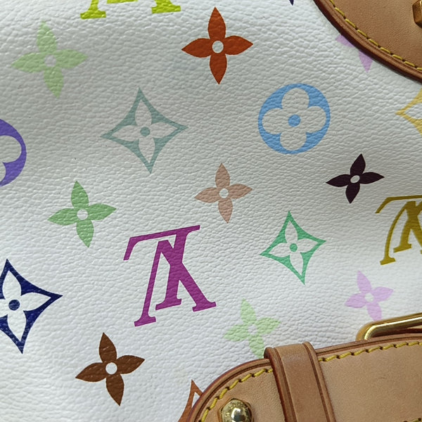 LV × TM CLAUDIA Monogram Coated Canvas White