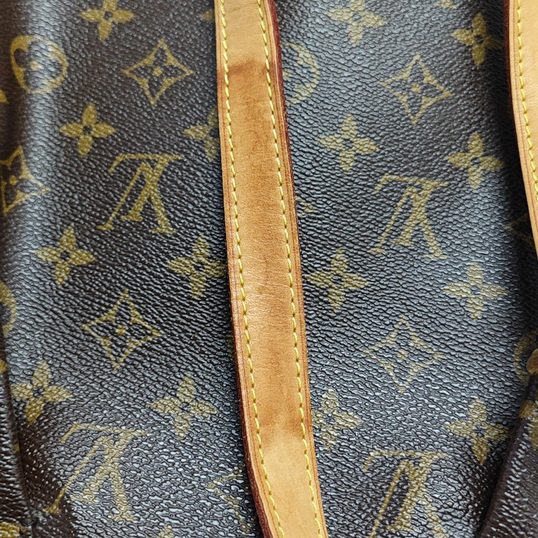 MENILMONTANT MM Monogram Coated Canvas Brown