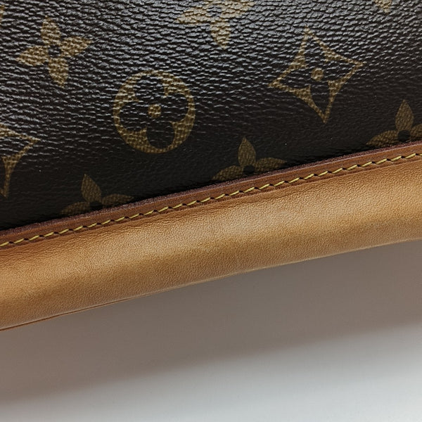 NOÉ BB Monogram Coated Canvas Brown