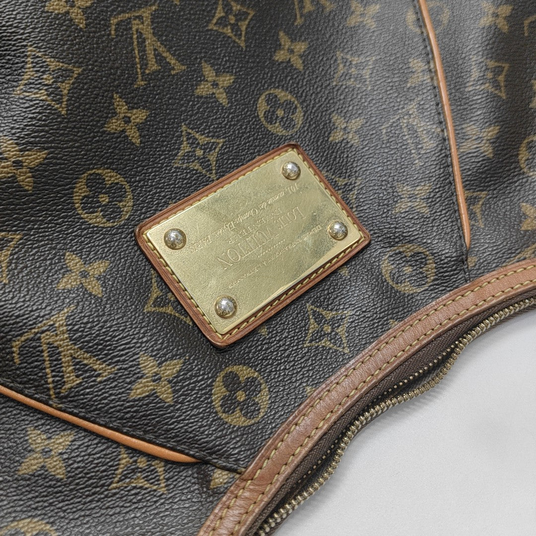 VINTAGE THAMES GM Monogram Coated Canvas Brown