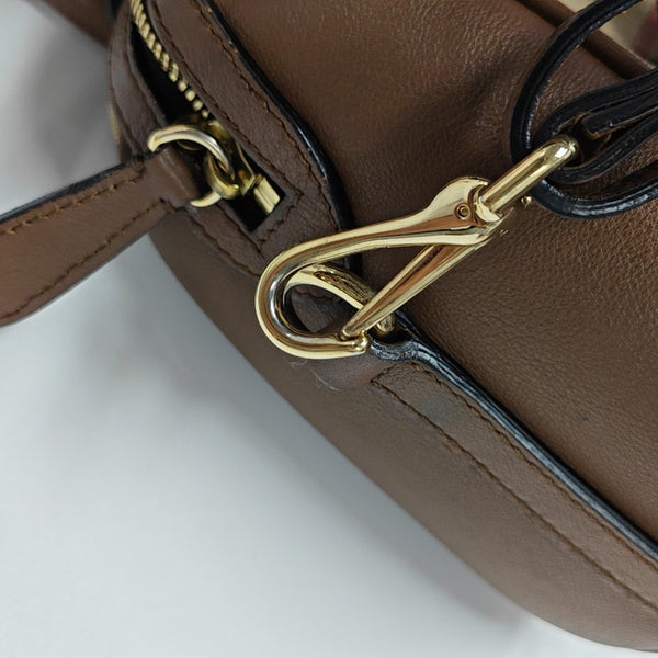 Canvas Shoulder Bag Beige