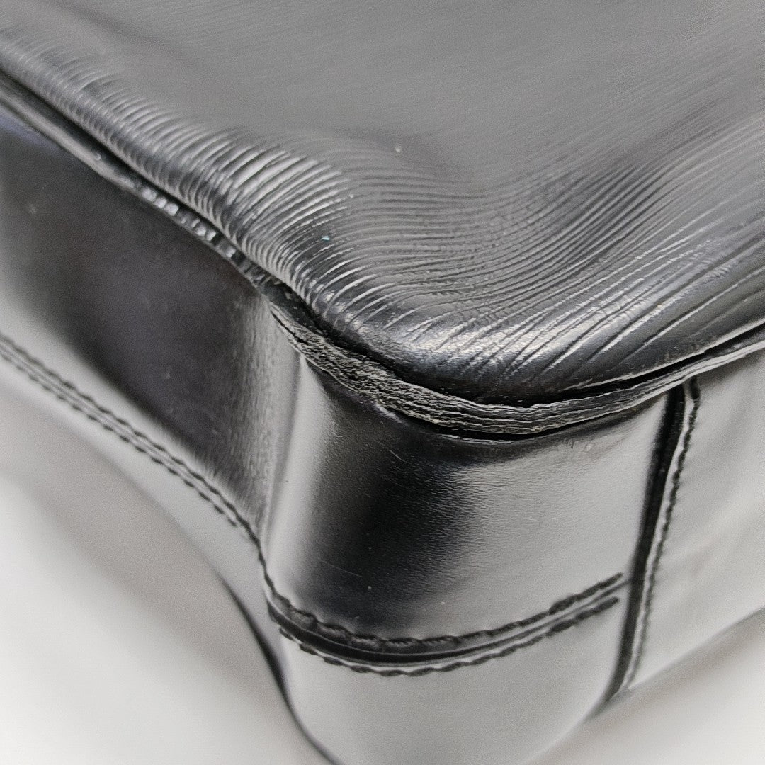 Epi Top Handle Bag Black