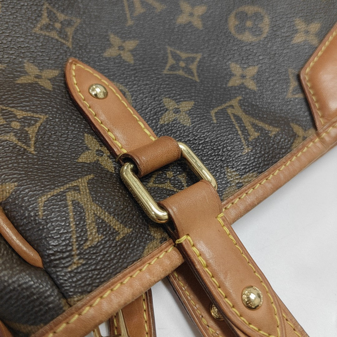 ESTRELA MM Monogram Coated Canvas Brown